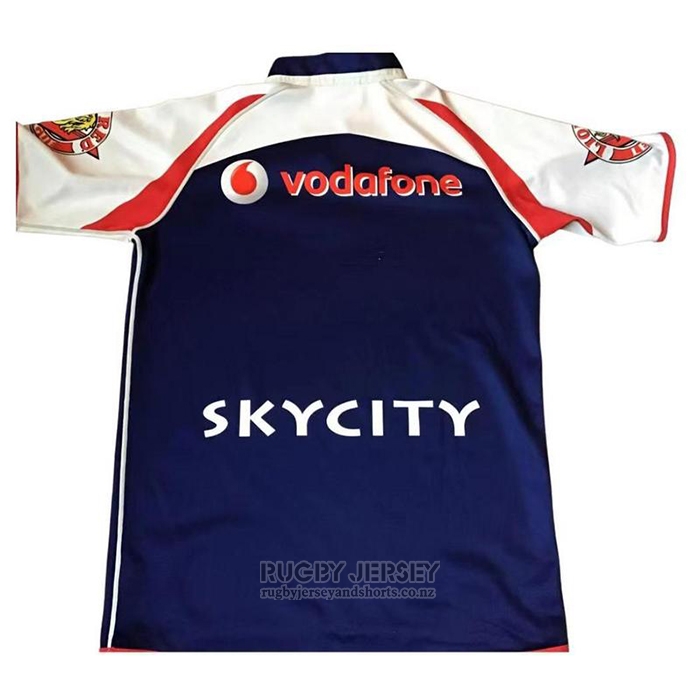 Jersey New Zealand Warriors Rugby 2011 Retro Blue